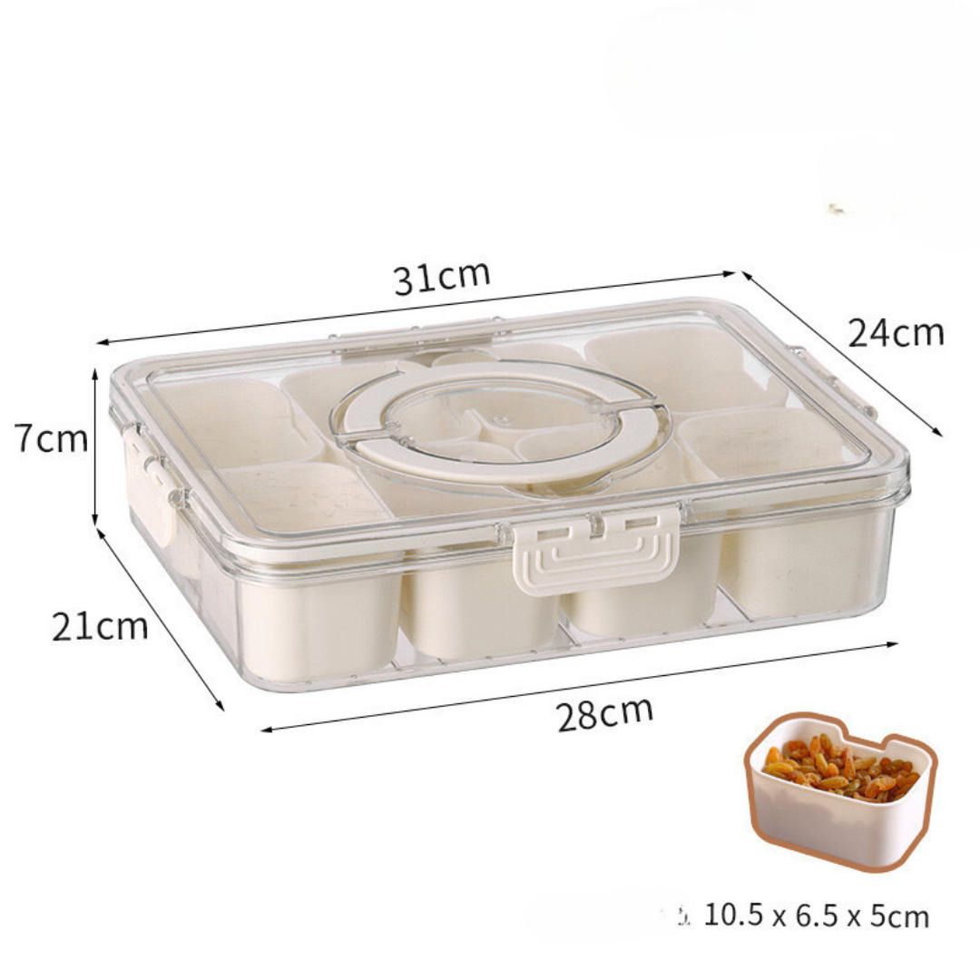 SnackBox - Contenedor de refrigerios con compartimentos