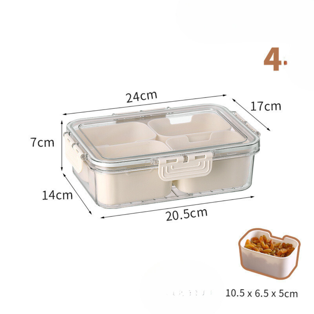 SnackBox - Contenedor de refrigerios con compartimentos